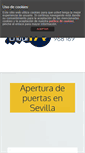 Mobile Screenshot of cerrajero-sevilla.es